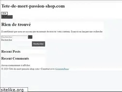 Sites similar to tete-de-mort-passion-shop.com