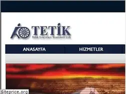 Sites similar to tetiklojistik.com