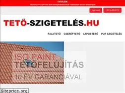 Sites similar to teto-szigeteles.hu