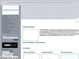Sites similar to tetobox-info.hu