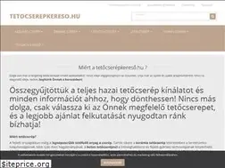 Sites similar to tetocserepkereso.hu