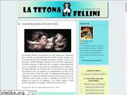 Sites similar to tetonadefellini.com