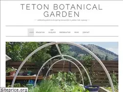 Sites similar to tetonbotanicalgarden.org