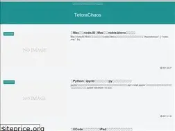 Sites similar to tetorachaos.com