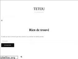 Sites similar to tetou.fr