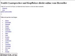 Sites similar to teufelaudio.at