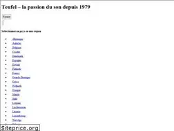 Sites similar to teufelaudio.fr