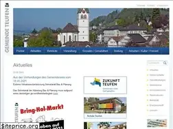 Sites similar to teufen.ch