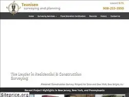 Sites similar to teunisensurveying.com