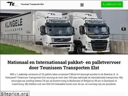 Sites similar to teunissentransporten.nl