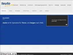 Sites similar to teuto-tueren.de