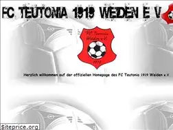 Sites similar to teutonia-weiden.de
