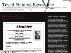 Sites similar to tevelifiatalok.blog.hu