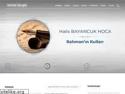Sites similar to tevhiddergisi.org