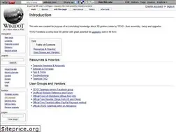 Sites similar to tevoprinters.wikidot.com