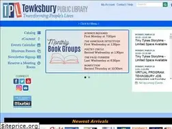 Sites similar to tewksburypl.org
