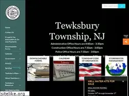 Sites similar to tewksburytwp.net