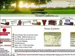 Sites similar to texas-caskets.com