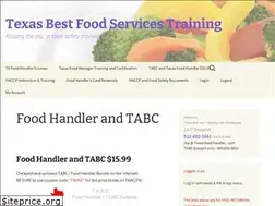 Sites similar to texas-food-handler.com