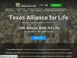 Sites similar to texasallianceforlife.org