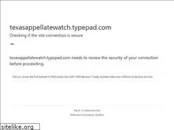 Sites similar to texasappellatewatch.typepad.com