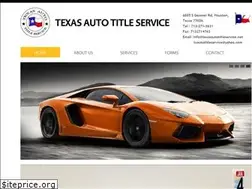 Sites similar to texasautotitleservice.net