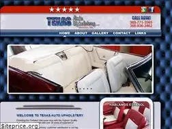 Sites similar to texasautoupholstery.com