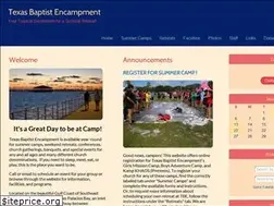Sites similar to texasbaptistencampment.org