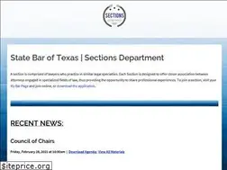 Sites similar to texasbarsections.com