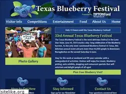 Sites similar to texasblueberryfestival.com