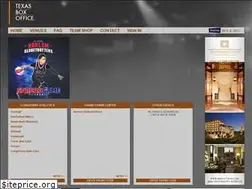 Sites similar to texasboxoffice.com