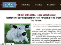 Sites similar to texasbritishwhitecattle.com