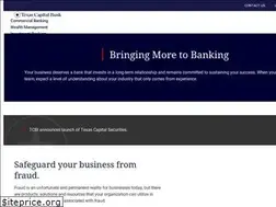 Sites similar to texascapitalbank.com