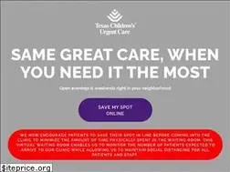 Sites similar to texaschildrensurgentcare.org