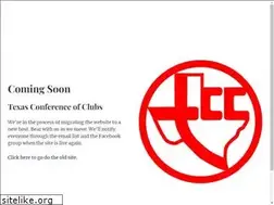 Sites similar to texasconferenceofclubs.com