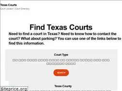 Sites similar to texascourts.org