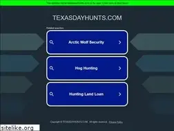 Sites similar to texasdayhunts.com