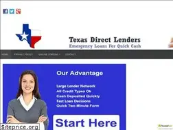 Sites similar to texasdirectlenders.com