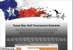 Sites similar to texasdiscgolfschedule.com