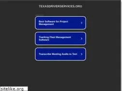 Sites similar to texasdriverservices.org
