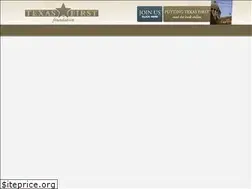 Sites similar to texasfirstfoundation.com