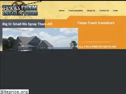 Sites similar to texasfoaminsulators.com