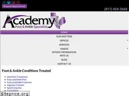 Sites similar to texasfootdoctor.org