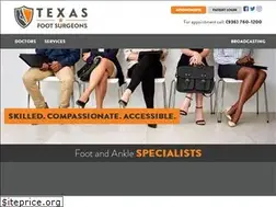 Sites similar to texasfootsurgeons.com