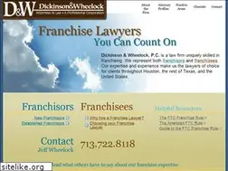 Sites similar to texasfranchiseattorney.com