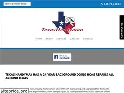 Sites similar to texashandyman.net