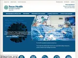 Sites similar to texashealthsurgerydallas.com