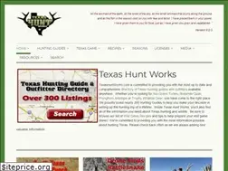 Sites similar to texashuntworks.com