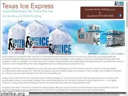 Sites similar to texasiceexpress.com