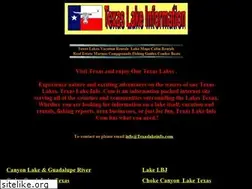 Sites similar to texaslakeinfo.com